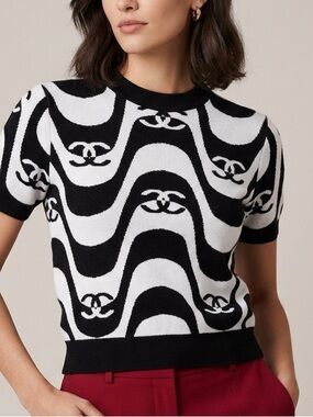 Chanel Short Sleeve Top